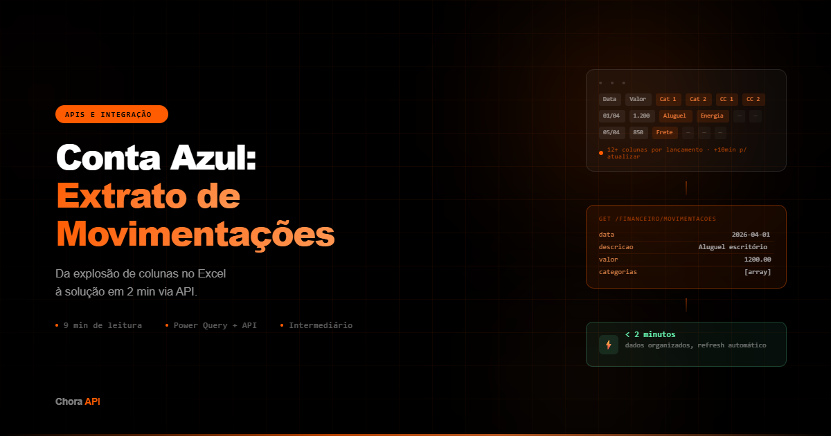 Conta Azul: como tratar o Extrato de Movimentações